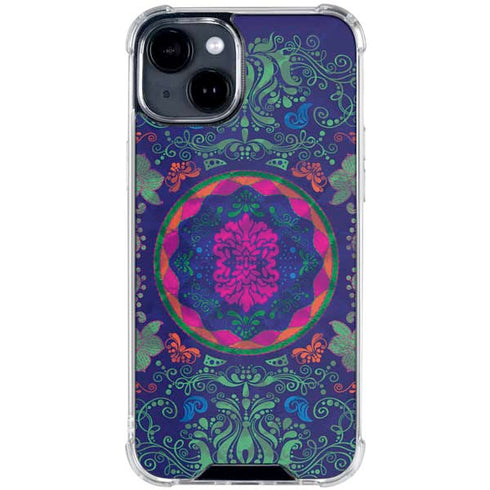 Ornate Swirls iPhone 15 Clear Case
